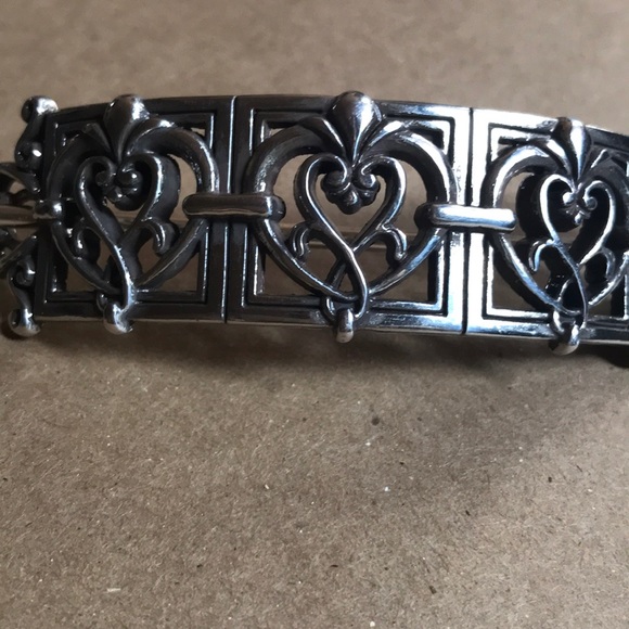 Brighton Accessories Rare Vintage Brighton Hair Clip Silver Toned